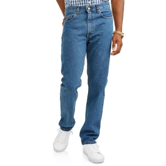 Men's Big & Tall Regular Fit Jean - Picture 5 of 11